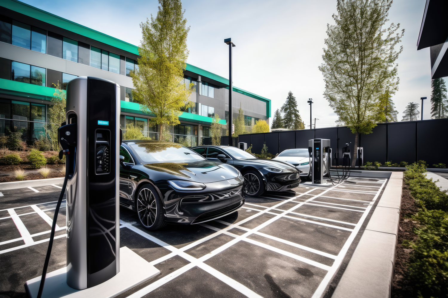 Modern EV Charger