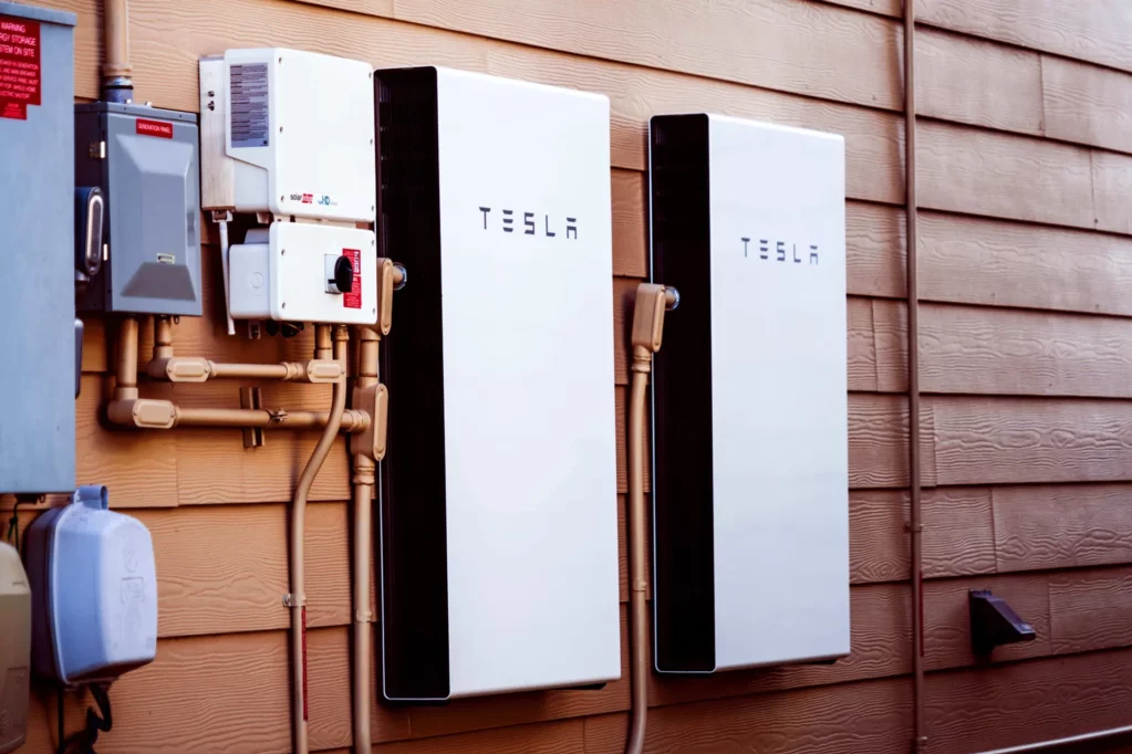 Wall Mounted Batteries for Solar System