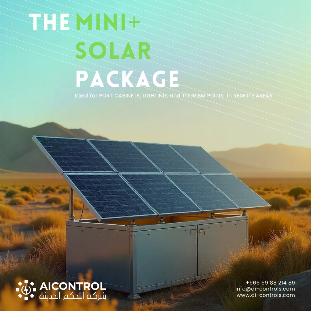 Mini+ Solar Package - 4 Panels & 2 Gel Batteries