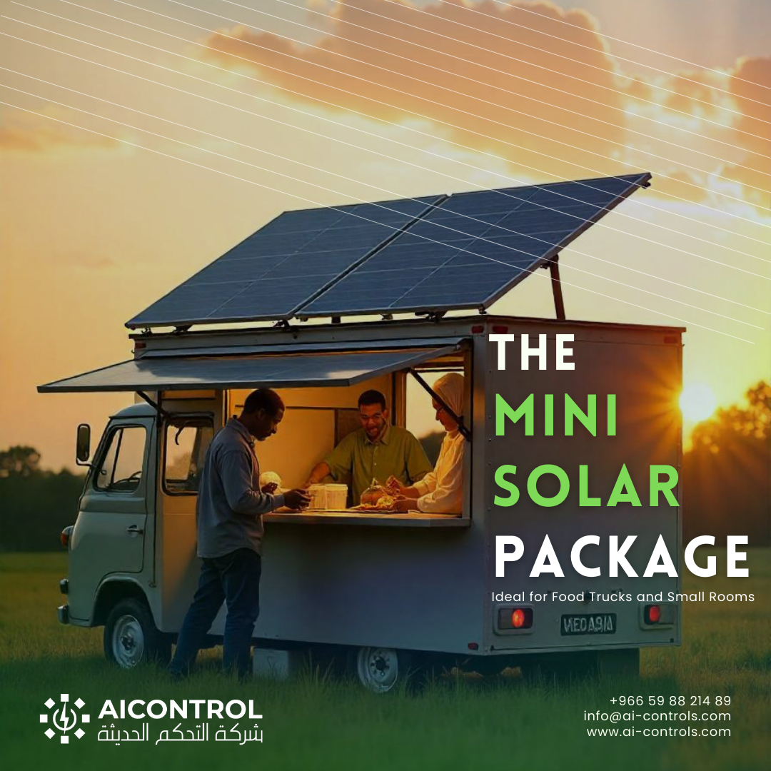 Solar Package Post Mini Solar Package - 2 Panels & 2 Gel Batteries – Ai Control Company