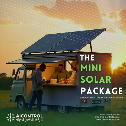 Mini Solar Package - 2 Panels & 2 Gel Batteries